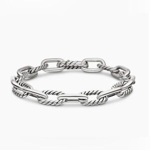 David Yurman Silver Madison chain bracelet